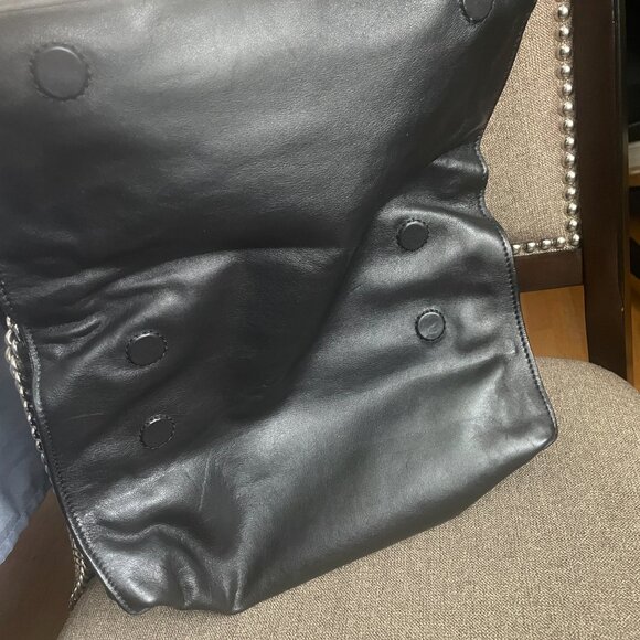 Zara black leather chain purse - Picture 4 of 10